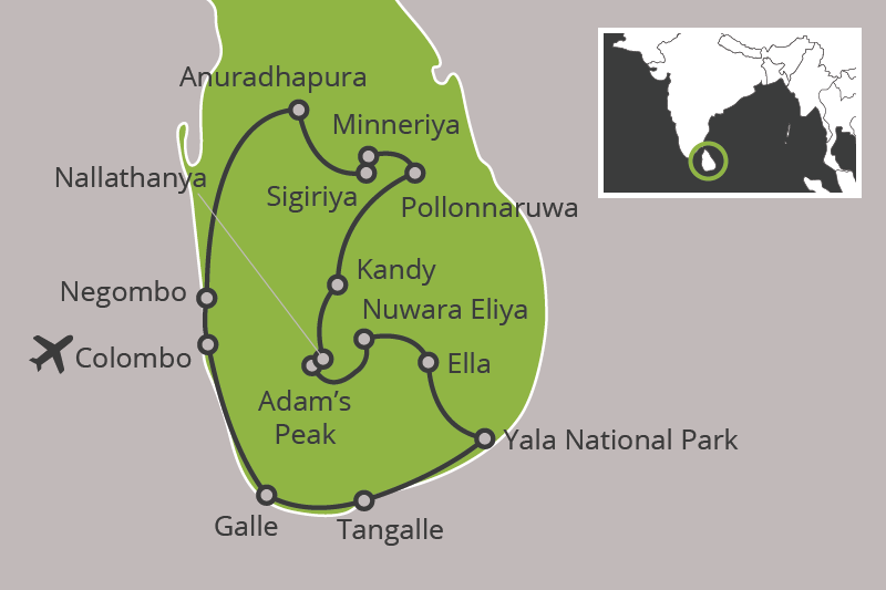 Rondreizen – Rondreis Avontuurlijk Sri Lanka