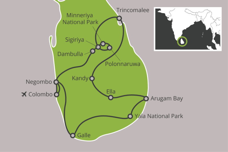 Familiereizen – Familiereis Klassiek Sri Lanka