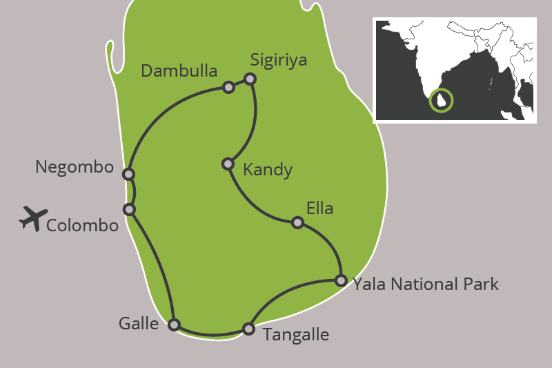 Rondreizen – Rondreis Ontdek Sri Lanka