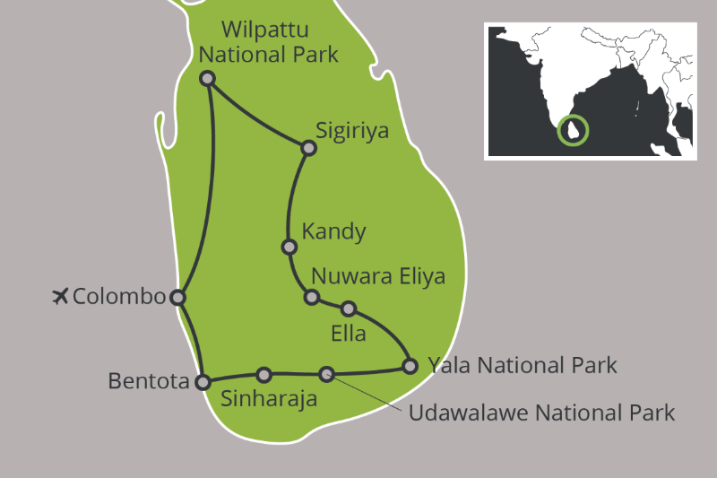 Rondreizen – Natuurreis Sri Lanka