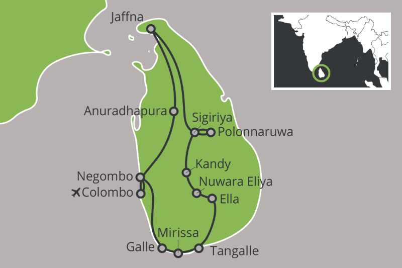 Rondreizen – Boutique Rondreis Sri Lanka